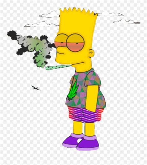 bart smoking gucci